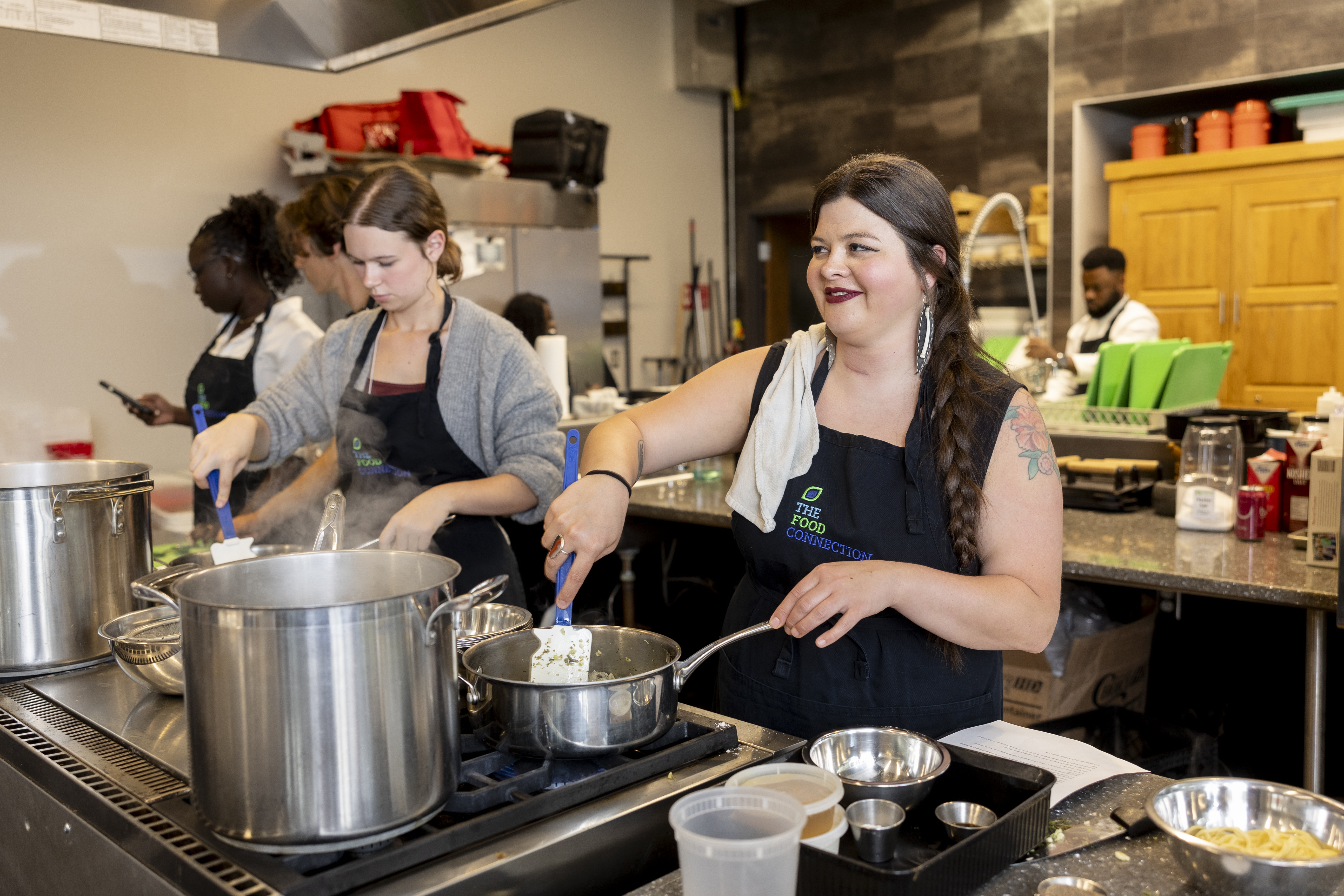 The Learning Kitchen activities at the Summit 2025